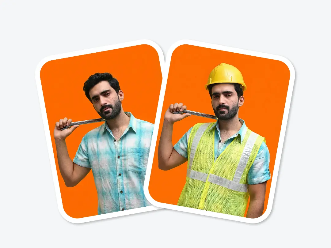Protective Gear Compositing